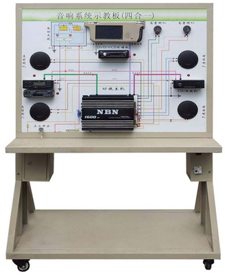 YX-QC614型汽車音響系統示教板
