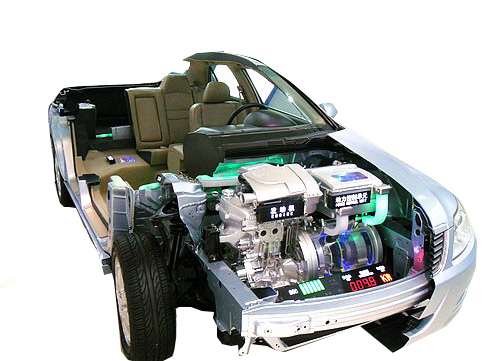 SXT080新能源汽車整車解剖模型(比亞迪e6)
