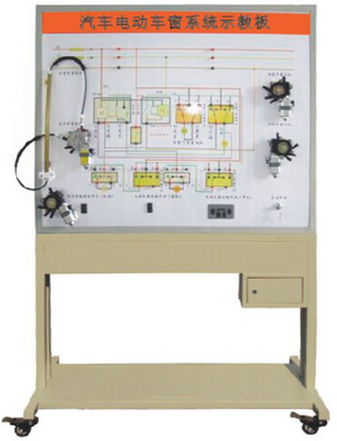 YX-QC610型汽車電動車窗示教板