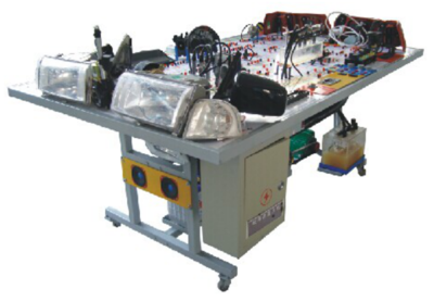 YX-QC502型桑塔納時代超人全車電器實訓臺（臥式）